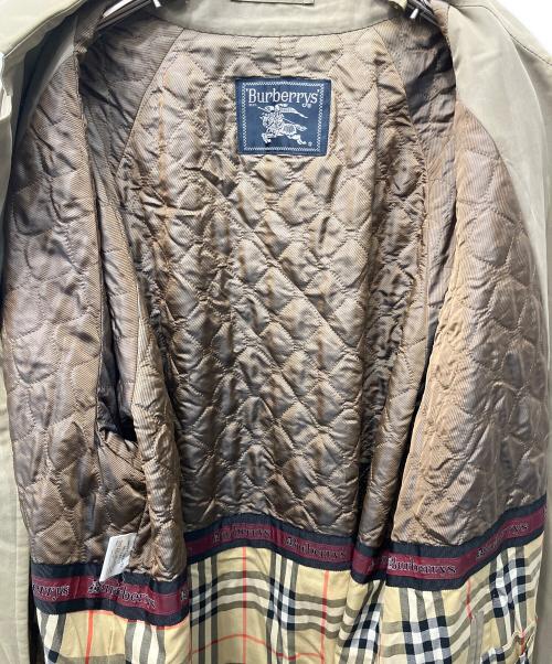 Burberry's（バーバリーズ）Burberry's (バーバリー) キルティングノバチェックライナーステンカラーコート ベージュ サイズ:表記無しの古着・服飾アイテム