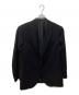 ARMANI COLLEZIONI (アルマーニ コレツィオーニ) ストライプセットアップスーツ ブラック サイズ:52：6000円