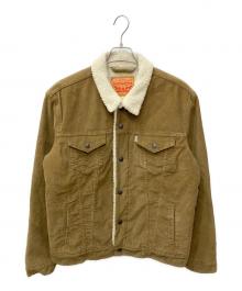 LEVI'S（リーバイス）の古着「コーデュロイ裏ボアジャケット」｜ベージュ