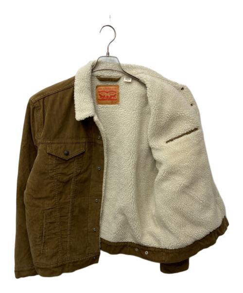 LEVI'S（リーバイス）LEVI'S (リーバイス) コーデュロイ裏ボアジャケット ベージュ サイズ:Lの古着・服飾アイテム