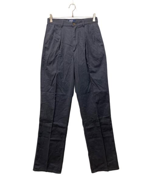 POLO RALPH LAUREN（ポロ・ラルフローレン）POLO RALPH LAUREN (ポロ・ラルフローレン) 80-90sポロチノ初期チノパン ネイビー サイズ:W31/L36の古着・服飾アイテム