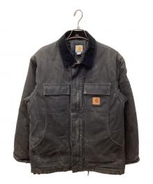 CarHartt（カーハート）の古着「企業ロゴ付きトラディショナルコート」｜グレー