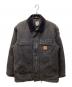 CarHartt（カーハート）の古着「企業ロゴ付きトラディショナルコート」｜グレー