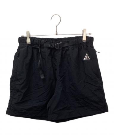 新品 NIKE ACG ショートパンツ 黒 XL ナイキ 前開き 中古・古着通販】NIKE ACG (ナイキエーシージー) トレイルショート