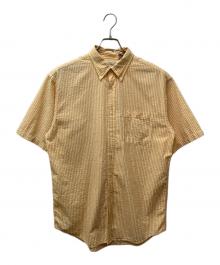L.L.Bean（エルエルビーン）の古着「シアサッカーシャツ」｜オレンジ