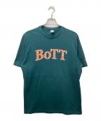 BoTT×REEBOKボット×リーボック）の古着「半袖Tシャツ」｜グリーン×オレンジ