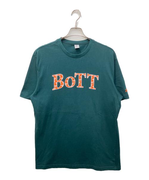BoTT（ボット）BoTT (ボット) REEBOK (リーボック) 半袖Tシャツ グリーン×オレンジ サイズ:XLの古着・服飾アイテム