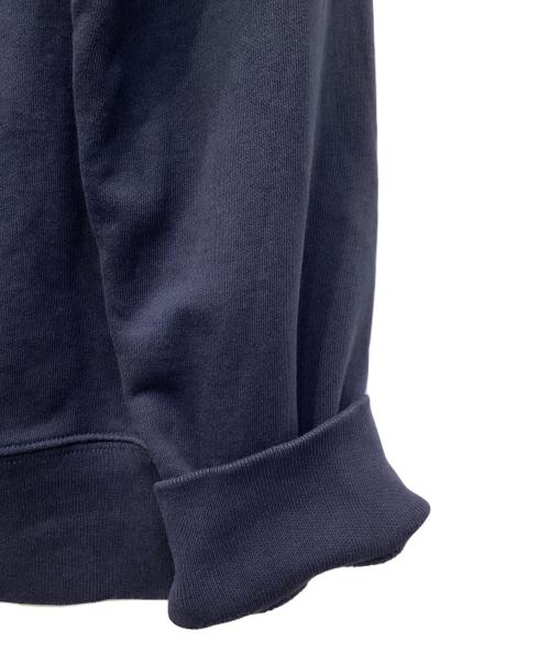 maison kitsune（メゾンキツネ）MAISON KITSUNE (メゾンキツネ) FOX CHAMPION REGULAR SWEATSHIRT（フォックスチャンピオンレギュラースウェットシャツ） ネイビー サイズ:XLの古着・服飾アイテム