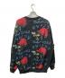 WACKO MARIA (ワコマリア) ROSE JAQUAD SWEATER/ローズジャガードセーター ブラック サイズ:XL：15000円