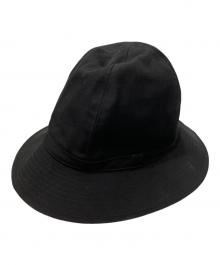 Yohji Yamamoto pour homme（ヨウジヤマモト プールオム）の古着「GABARDINE FEDORA HAT」｜ブラック