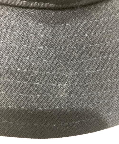 Yohji Yamamoto pour homme（ヨウジヤマモト プールオム）Yohji Yamamoto pour homme (ヨウジヤマモト プールオム) GABARDINE FEDORA HAT ブラックの古着・服飾アイテム