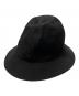 Yohji Yamamoto pour homme（ヨウジヤマモト プールオム）の古着「GABARDINE FEDORA HAT」｜ブラック
