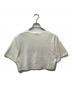 CELINE (セリーヌ) クロップドプリントTシャツ ホワイト サイズ:XS：5000円