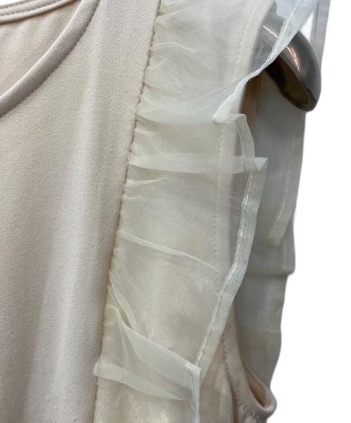 darich（ダーリッチ）Darich (ダーリッチ) ノースリーブ・キャミソールワンピース ベージュ サイズ:FREEの古着・服飾アイテム