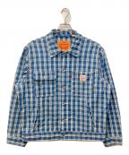 LEVI'Sリーバイス）の古着「WORKWEAR SUNRISE/ワークウェアサンライズトラッカージャケット」｜ブルー