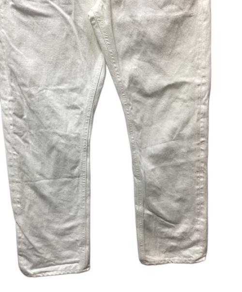BIG JOHN（ビッグジョン）BIG JOHN (ビッグジョン) ホワイトデニムパンツ ホワイト サイズ:W32　L34の古着・服飾アイテム