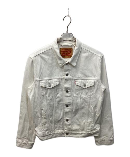 LEVI'S（リーバイス）LEVI'S (リーバイス) ホワイトデニムトラッカージャケット ホワイト サイズ:Sの古着・服飾アイテム