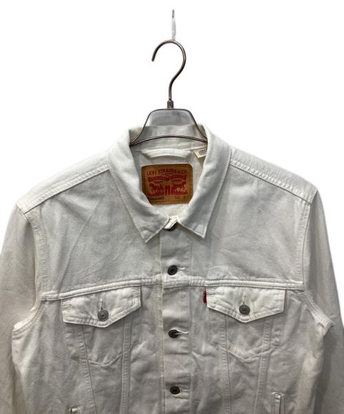 LEVI'S（リーバイス）LEVI'S (リーバイス) ホワイトデニムトラッカージャケット ホワイト サイズ:Sの古着・服飾アイテム