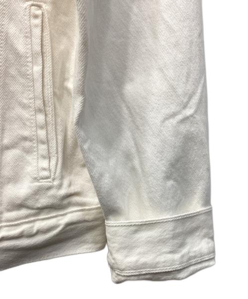 LEVI'S（リーバイス）LEVI'S (リーバイス) ホワイトデニムトラッカージャケット ホワイト サイズ:Sの古着・服飾アイテム