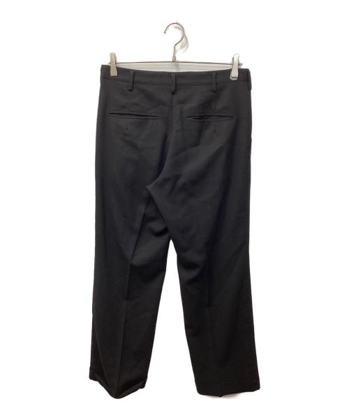 YOHJI YAMAMOTO（ヨウジヤマモト）YOHJI YAMAMOTO (ヨウジヤマモト) ウールシアーパンツ ブラック サイズ:2の古着・服飾アイテム