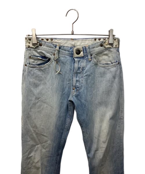 USED（ユーズド）USED (ユーズド) スタッズデニムパンツ インディゴ サイズ:W30の古着・服飾アイテム