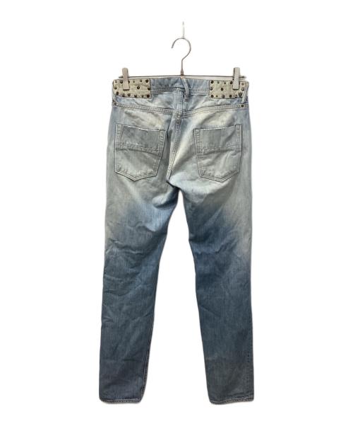 USED（ユーズド）USED (ユーズド) スタッズデニムパンツ インディゴ サイズ:W30の古着・服飾アイテム