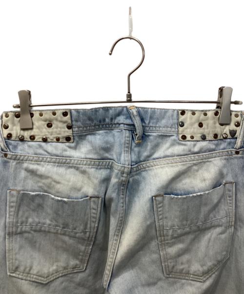 USED（ユーズド）USED (ユーズド) スタッズデニムパンツ インディゴ サイズ:W30の古着・服飾アイテム
