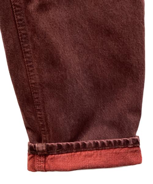 LEVI'S（リーバイス）LEVI'S (リーバイス) 501 後染デニムパンツ レッド サイズ: 29×32の古着・服飾アイテム