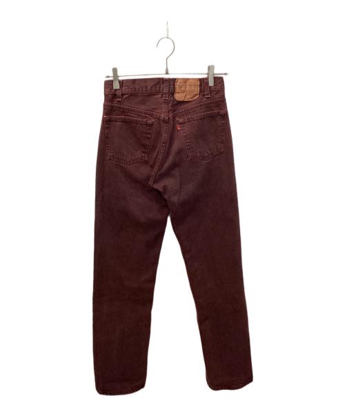 LEVI'S（リーバイス）LEVI'S (リーバイス) 501 後染デニムパンツ レッド サイズ: 29×32の古着・服飾アイテム