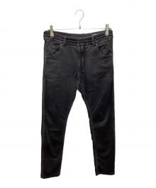 DIESEL（ディーゼル）の古着「デニムジョグパンツ」｜ブラック