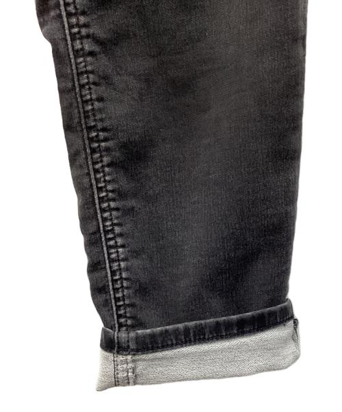 DIESEL（ディーゼル）DIESEL (ディーゼル) デニムジョグパンツ ブラック サイズ:W25の古着・服飾アイテム