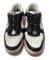 BAPE BY A BATHING APE (ベイプバイアベイシングエイプ) BAPE STA LOW / BAPESTA スニーカー（ベイプスターロウ） ホワイト×ブラック サイズ:US9：10000円