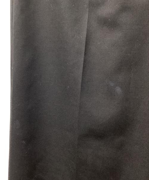 sairenssei（サイレンセイ）sairenssei (サイレンセイ) DOUBLE-BELT-LOOP STRAIGHT-LEG TROUSERS ブラック サイズ:Mの古着・服飾アイテム