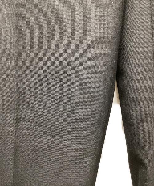 sairenssei（サイレンセイ）sairenssei (サイレンセイ) DOUBLE-BELT-LOOP STRAIGHT-LEG TROUSERS ブラック サイズ:Mの古着・服飾アイテム