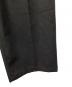 中古・古着 sairenssei (サイレンセイ) DOUBLE-BELT-LOOP STRAIGHT-LEG TROUSERS（ダブルベルトループストレートレッグトラウザー） ブラック サイズ:M：14000円
