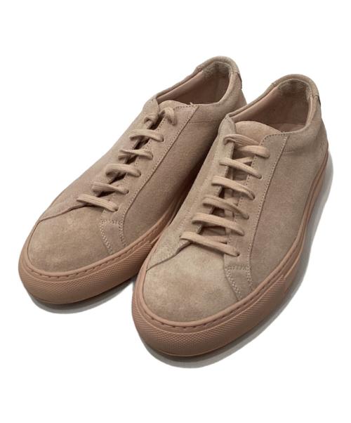 COMMON PROJECTS（コモンプロジェクツ）COMMON PROJECTS (コモンプロジェクツ) スウェードスニーカー ピンク サイズ:39の古着・服飾アイテム