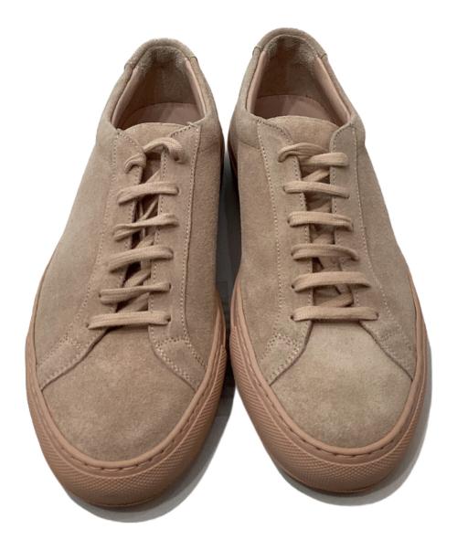 COMMON PROJECTS（コモンプロジェクツ）COMMON PROJECTS (コモンプロジェクツ) スウェードスニーカー ピンク サイズ:39の古着・服飾アイテム