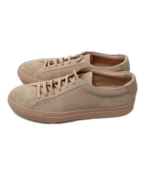 COMMON PROJECTS（コモンプロジェクツ）COMMON PROJECTS (コモンプロジェクツ) スウェードスニーカー ピンク サイズ:39の古着・服飾アイテム