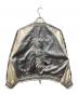 CONVERSE TOKYO (コンバーストウキョウ) SATIN SHORT SOUVENIR JACKET/サテンショートスーベニアジャケット アイボリー×シルバー サイズ:記載なし(実寸参照)：12000円