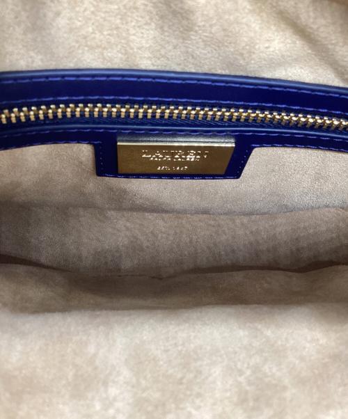 LAUREN RALPH LAUREN（ローレンラルフローレン）LAUREN RALPH LAUREN (ローレンラルフローレン) レザー ミディアム Marcy カメラ バッグ ネイビーの古着・服飾アイテム