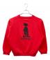 stussy (ステューシー) シャドーマンバックプリントクルーネックスウェット レッド サイズ:L：18000円