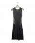 AMERI（アメリ）の古着「MEDI 2WAY ATTRACT LAYERED SHEER DRESS/メディ2ウェイアトラクトレイヤードシアードレス」｜ブラック
