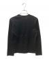 Y'S for living (ワイズフォーリビング) ロングスリーブカットソー ブラック サイズ:M：5000円