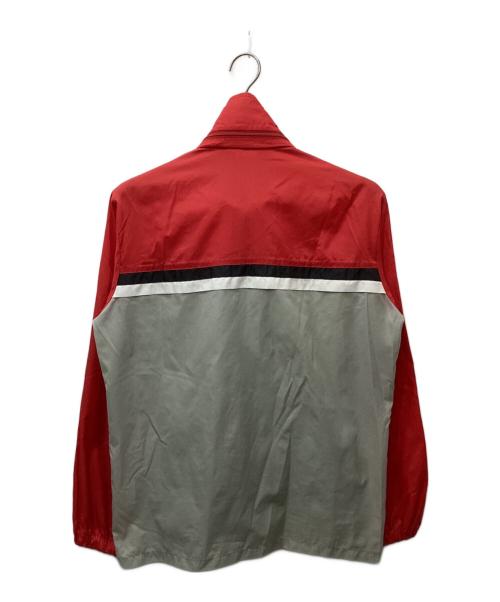 adidas（アディダス）adidas (アディダス) ナイロンジャケット レッド サイズ:165cmの古着・服飾アイテム