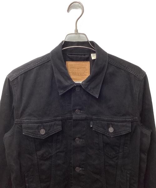 LEVI'S（リーバイス）LEVI'S (リーバイス) 3rd タイプブラックデニムジャケット ブラック サイズ:Sの古着・服飾アイテム
