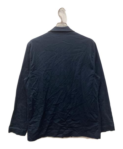 EMPORIO ARMANI（エンポリオ アルマーニ）EMPORIO ARMANI (エンポリオ アルマーニ) パジャマシャツセットアップ ネイビー サイズ:Lの古着・服飾アイテム