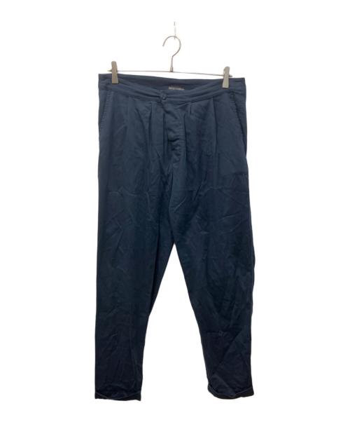 EMPORIO ARMANI（エンポリオ アルマーニ）EMPORIO ARMANI (エンポリオ アルマーニ) パジャマシャツセットアップ ネイビー サイズ:Lの古着・服飾アイテム