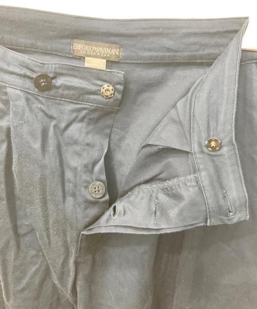EMPORIO ARMANI（エンポリオ アルマーニ）EMPORIO ARMANI (エンポリオ アルマーニ) パジャマシャツセットアップ ネイビー サイズ:Lの古着・服飾アイテム