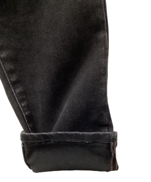 ARMANI EXCHANGE（アルマーニ エクスチェンジ）ARMANI EXCHANGE (アルマーニ エクスチェンジ) スキニーバイカーデニムパンツ ブラック サイズ:W30の古着・服飾アイテム