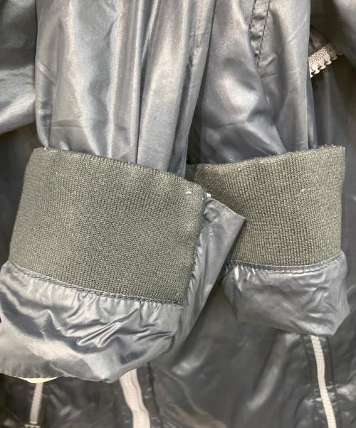DIESEL（ディーゼル）DIESEL (ディーゼル) スタッズナイロンライダースジャケット ネイビー サイズ:Mの古着・服飾アイテム